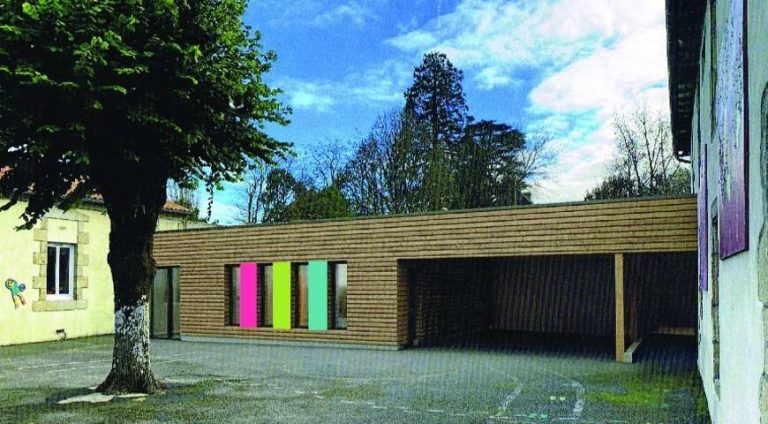 Rénovation des toilettes pour l'école Saint-Laurent dans les Deux-Sèvres. Projet Soutenu par la Fondation Saint Matthieu Limousin Poitou-Charentes.