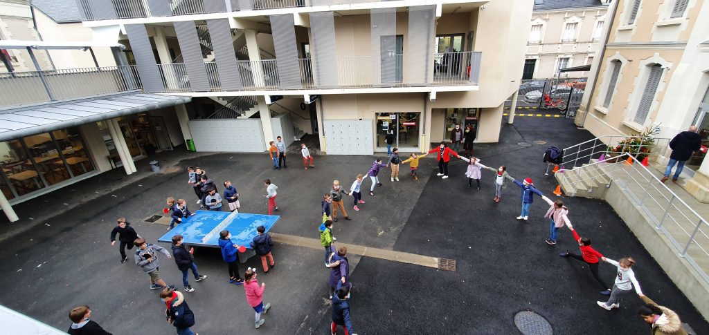 Restructuration immobilière majeure pour l'ensemble scolaire de Tours. Projet soutenu par la Fondation Saint Matthieu Touraine