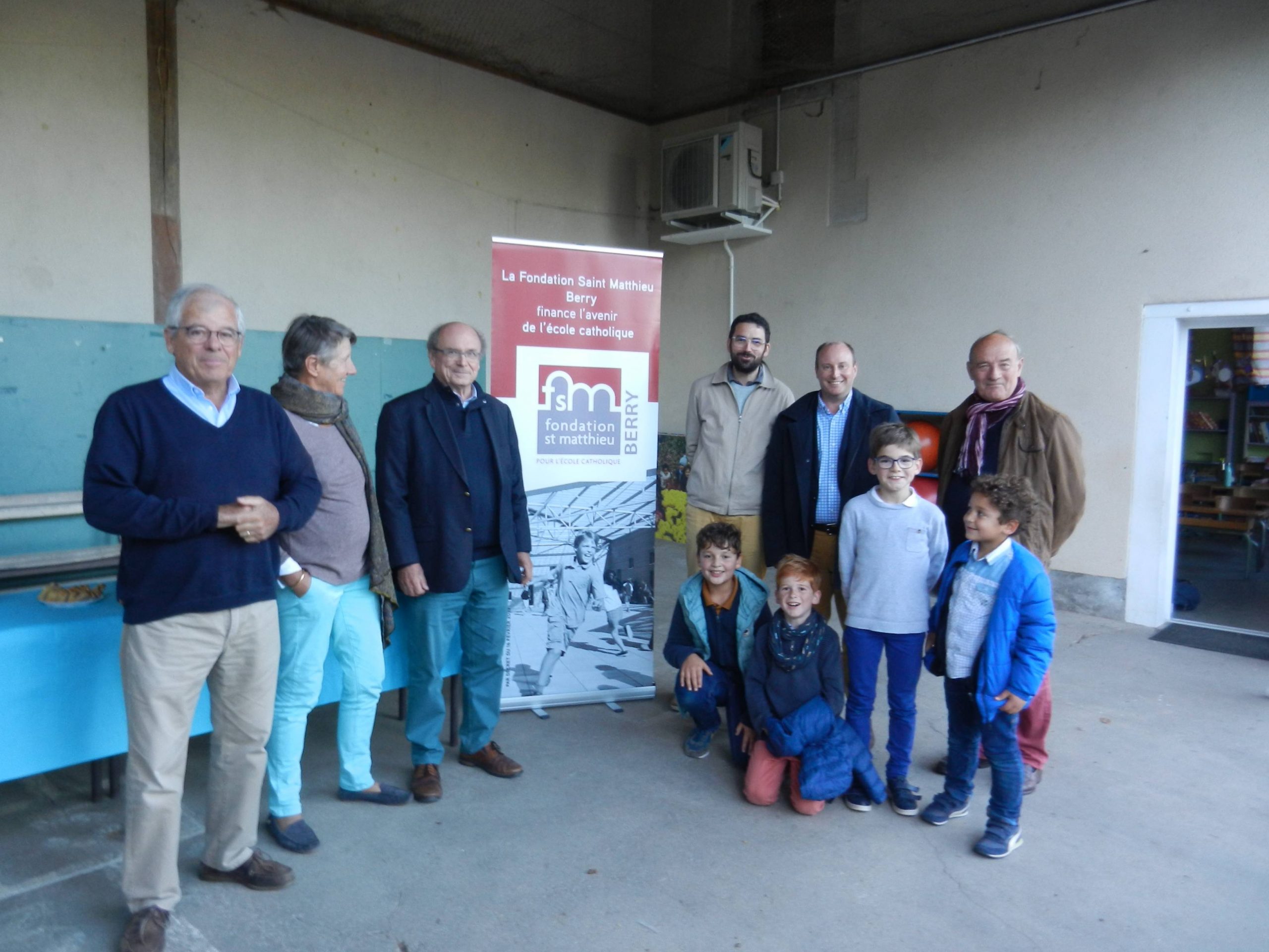 Remplacement chauffage à gaz par une pompe à chaleur à l'école Sainte-Solange de Vasselay